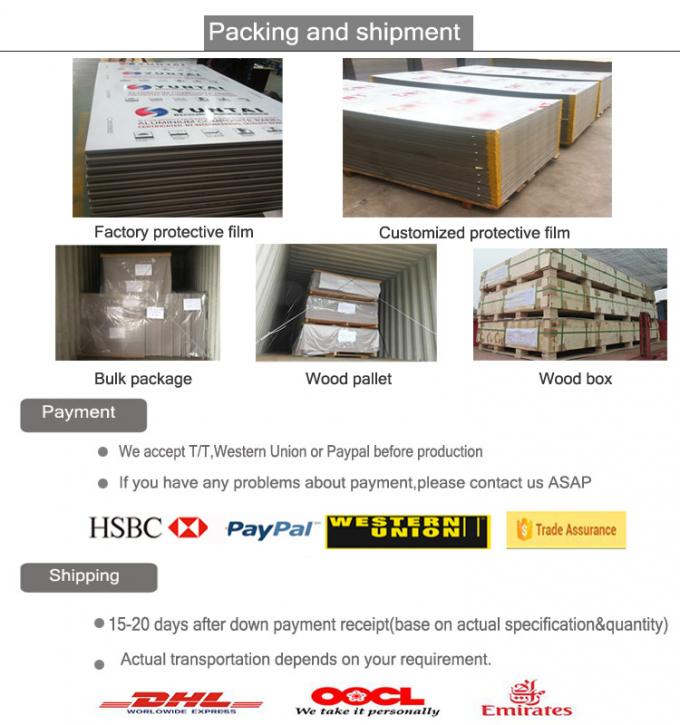 Houten het Aluminium Samengesteld Comité van Vernisjeacs voor Buitenbekledingsvoorgevel 3