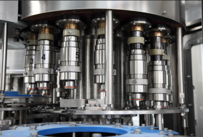 Plant voor het vullen van zuivere waterflessen met bekleding van drankverpakkingsmachines 3