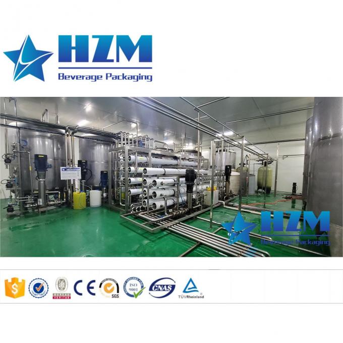 Plant voor het vullen van zuivere waterflessen met bekleding van drankverpakkingsmachines 6