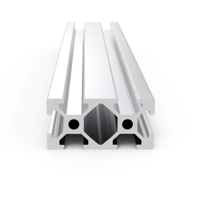 2040 Aluminum T Extrusion European Standard Type Anodized Sliver Linear Rail