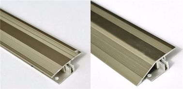 Gold and Champage Anodized Color Aluminum Extrusion Profiles for Flooring Thicknesses 7-17,5 mm