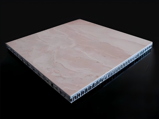 Stone Honeycomb Panel Aluminum Foil Model 3003 H18 5052 H18 Easy To Install