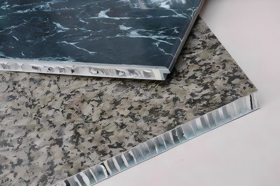 Stone Honeycomb Panel Aluminum Foil Model 3003 H18 5052 H18 Easy To Install