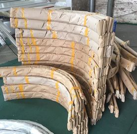 6063 T5 Aluminium Extrusion Profiles , Bending Extruded Aluminum Profile Clear Anodized