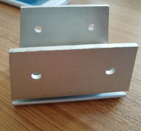 Silver U Shape Tent Keder Aluminium Industrial Profile With CNC Machining