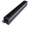 Custom 6063 T5 Aluminium Extrusion Profiles Black Anodized Slot Linear Rail