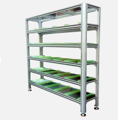 Aluminium extrusies Profiel opslagrekken Retail schappen Pop-shelves Aluminium display case Heavy Duty Rack Display Shelf