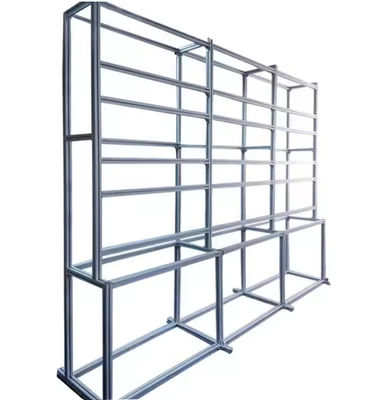 Industrial Style Aluminium Alloy Display Stand & Wall Shelf met T Slot Aluminium Extrusion Profile 3030 4040